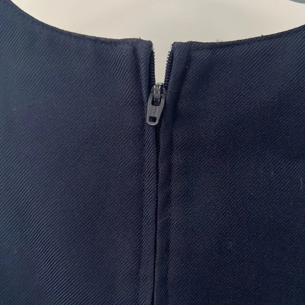 Girls school uniform dress with separate cardigan. George Size 6 - Picture 6 of 10